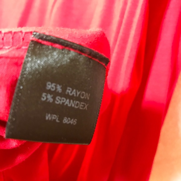 INC International Concepts Red Knit Long Sleeve - Picture 5 of 7